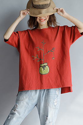 F707MD07_사랑의나무 티셔츠(4색상)